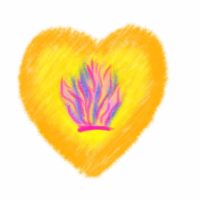 heart flames